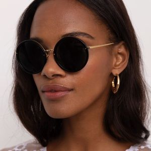 Linda Farrow x The Row Round Sunglasses